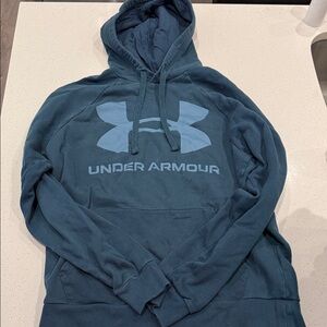 Under Armour Men's Teal Hoodie Sweater